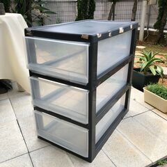 3段収納ケースの画像