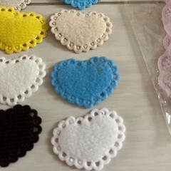 手作りヘアゴムセット 女の子の画像