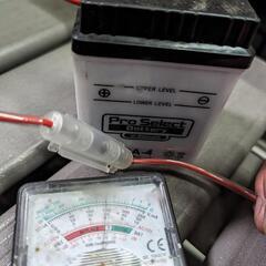 6vバッテリー　6N4-2A-4の画像