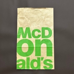 マックなどの紙袋お譲りください(取っ手なし)