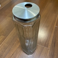 パスタケース　ガラス性　ニトリ　生活雑貨 食器 の画像