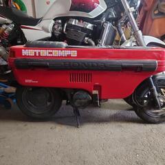 全国発送可!☆北海道旭川発!☆HONDA!モトコンポ AB12型!☆キック圧縮あり☆旧車!2スト! レトロ!オブジェ!コレクション!の画像