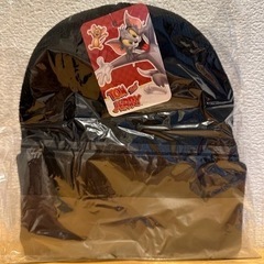 未開封タグ付き✨トム＆ジェリー🧀ニット帽🖤ブラックの画像