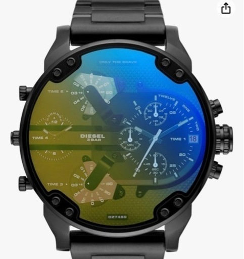 DIESEL Mr.Daddy 2.0 クロノグラフ 偏光ガラス DZ7460腕時計 クォーツ 