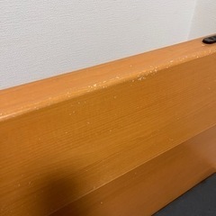 【SOLD OUT】家具/シングルベッド/フレームのみ(組立式)の画像