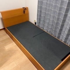 【SOLD OUT】家具/シングルベッド/フレームのみ(組立式)