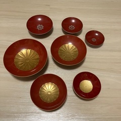 漆器　皿の画像