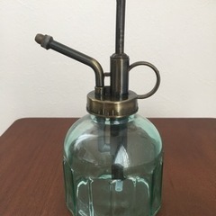 ガラス製　霧吹き　レトロ　　の画像