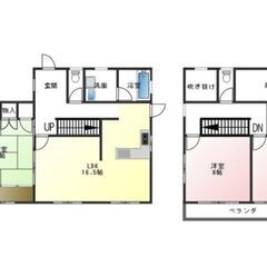 🏠🍀 築28年　岐阜市加野戸建３LDK　ペット可　家賃70,00...