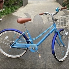 自転車　小学生女児　24インチの画像