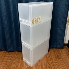 無印良品　ストッカーキャスター付　1の画像