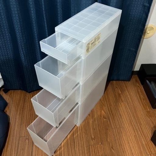 無印良品　ストッカーキャスター付　2
