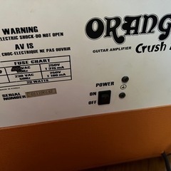 Orange オレンジ　ギター　アンプ　crush15の画像