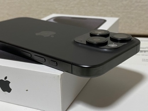 iPhone15 Pro[128GB] SIMフリーブラックチタニウム【 …