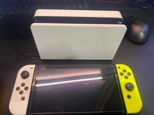 「早い者勝ち」Nintendo Switch 有機EL本体(+ソフト2本別)