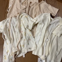 西松屋　ベビー服　コンビ肌着　新生児の画像