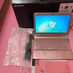 SVE14A1AJ  VAIO  ノートパソコン　ピンク　Sve...