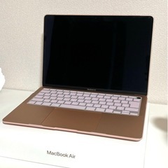 【超美品】M1チップ搭載 MacBook Air ゴールド パソコン