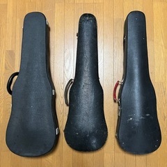 ヴァイオリンケース3つ（ジャンク）