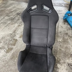 レカロスポーツシートSR-7 KK100 ブラック×ブラック車の...