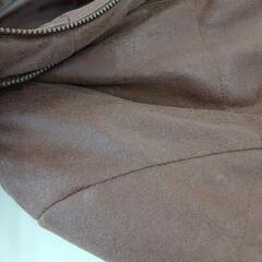 ジャンバー コート　メンズ　COMME CA ISM　革風ジャンパー　ポリエステルの画像