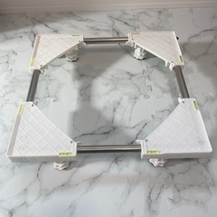 洗濯機台　キャスター付き　移動