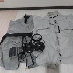 空調服サイズＬとＬＬァッション シャツ メンズの画像