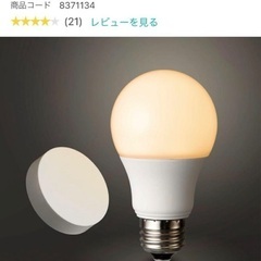 ペンダントライト＋電球セットの画像