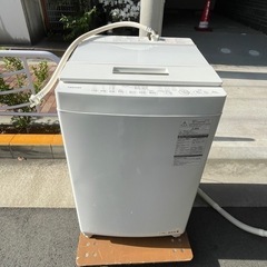 f●■東芝・全自動洗濯機8㎏「マジックドラム」ムラを抑えしっかり洗う「ザブーン洗浄」大型【AW-8D5】