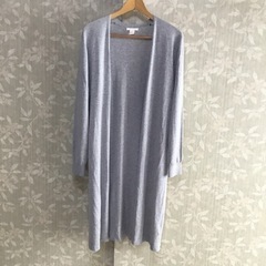 薄手ロングカーデガン/H&M