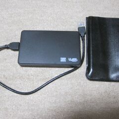 USB3.0外付けHDD500GB　ケース付き