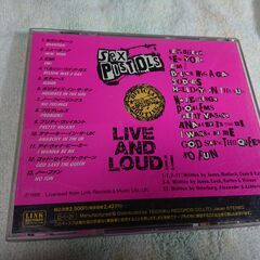❄　Live And Loud　ライヴ・アンド・ラウド! 　Sex Pistols　 (セックス・ピストルズ)の画像