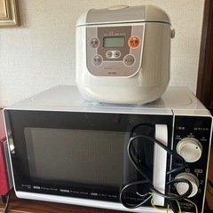 電子レンジ、トースター、ケトル、炊飯器
