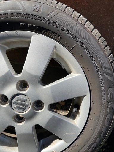 商談中！ブリジストン　ecopia 165/70R14　軽