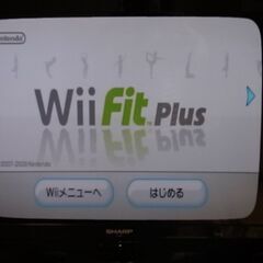 Wii Fit Plus とバランスボードセットの画像
