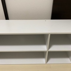 テレビ台カラーボックスとダイソーled電球