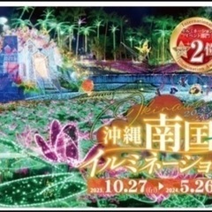 東南植物楽園　イルミネーションの画像