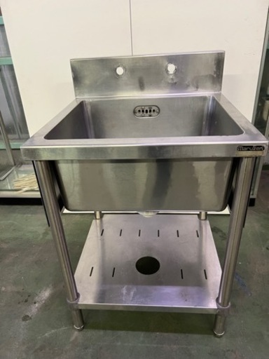 マルゼン1槽シンク 600x600x800(+150)