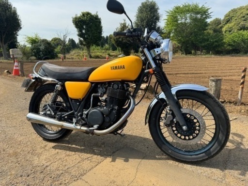 SR400 車検付 低走行 個人出品 名義変更サービス