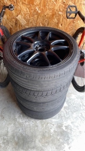 2月いっぱい値下げ work emotion cr 改 18インチ 7.5j 100 5h