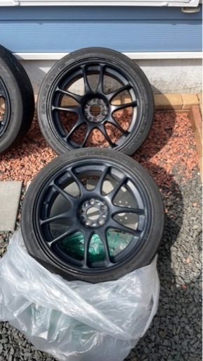 2月いっぱい値下げ work emotion cr 改 18インチ 7.5j 100 5h