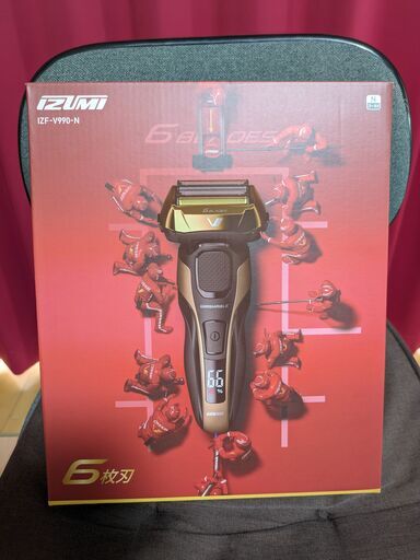 【 価格変更 】★ 中古 ★ シェーバー ★ IZUMI IZF-V990-N ★