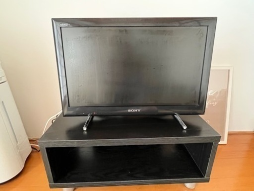 家電 SONY22型テレビ 、テレビボード