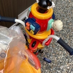 ※お譲り先決まりました※　ミッキーの手押し三輪車の画像