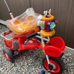 ※お譲り先決まりました※　ミッキーの手押し三輪車