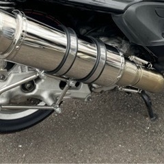 マジェスティCマフラーバイクの画像