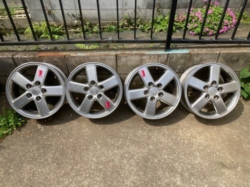 受け渡し完了　【中古】195/65R15 トヨタ純正アルミホイール