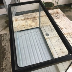 60cm x D30cmx H 36cm ニッソーコーナーR 中古水槽の画像