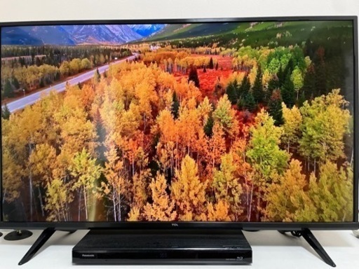 ☆美品☆TCL社　2021年製43型液晶テレビ