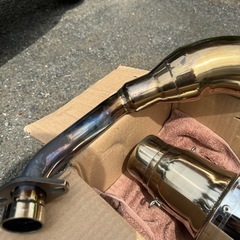 マジェスティCマフラーバイクの画像